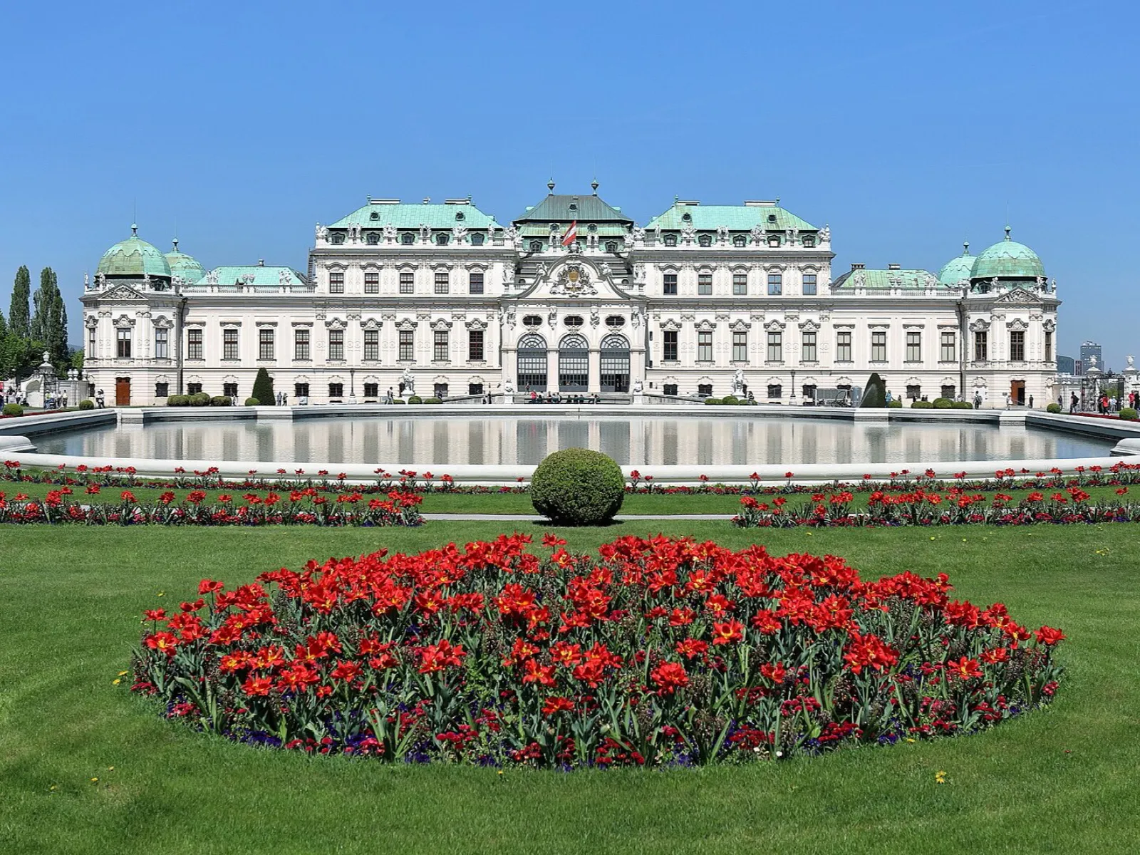 Schloss Belvedere, Oberes Belvedere